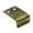 Gold, variant on Deltana DCM115U10B Drawer; Cabinet; Mirror Pull; 1" x 1-1/2"; Oil Rubbed Bronze Finish