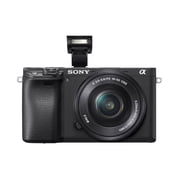 Sony a6400 ILCE-6400L - Digital camera - mirrorless - 24.2 MP - APS-C - 4K / 30 fps - 3x optical zoom 16-50mm lens - Wi-Fi, NFC, Bluetooth - black (Sold without manufacturer warranty)