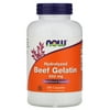 Now Foods Beef Gelatin 550 mg - 200 Caps, Pack of 2