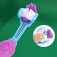 thumbnail image 5 of Three Sided Pet Toothbrush Dog Brush Addition Bad Breath Tartar Teeth Care Dog Cat Cleaning Mouth, Dog Toothbrushs, Dog Tooth Brush Dog Tooth Brushing Kit for Puppy Cat Cleaning Mouth Teeth, 5 of 9