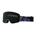 thumbnail image 2 of koolsoo Lunettes de Ski Sangle Réglable Protection des Yeux Anti-Buée Lunettes de Neige Noires Grises Lentille, 2 of 9
