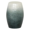 thumbnail image 1 of Linon Westly Round Capiz Shell Drum Table in White to Blue Ombré Mosiac, 1 of 22