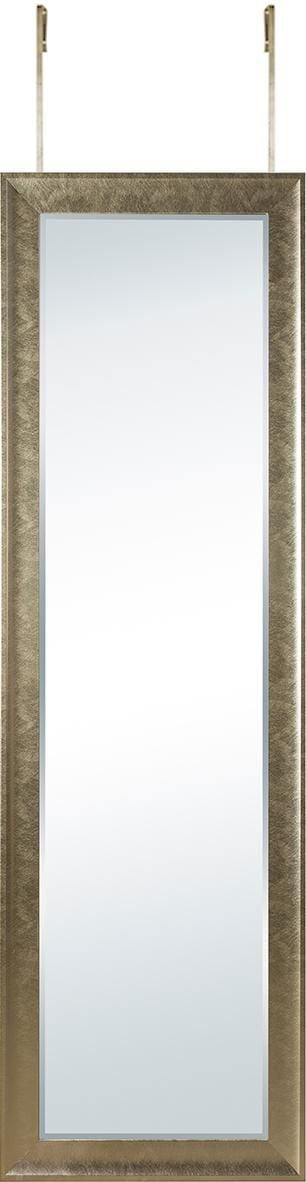 Hometrends Over the Door Mirror Champagne, Home Decor, 15.5”x51.3in