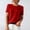 Red, variant on Holzkary Womens Lightweight Slim Fit Cropped Short Sleeve Sweater Spring 2025 Outfits Crewneck Thin Sheer Knit T-Shirt Top Army Green L