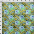 thumbnail image 4 of oneOone Rayon Lime Green Fabric Florals Sewing Material Print Fabric By The Yard 56 Inch Wide, 4 of 4