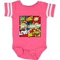 thumbnail image 3 of Inktastic My Grandma Loves Me Superhero Boys or Girls Baby Bodysuit, 3 of 5