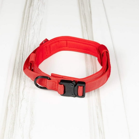 Wolfpak Tactical Nylon Dog Collar Elite Red
