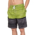 thumbnail image 6 of Stripe Beach Shorts for Men's Beachwear Swim Trunks Pants Swimwear Short Trunks Swimsuits Board Shorts With Mesh Lining, 6 of 8