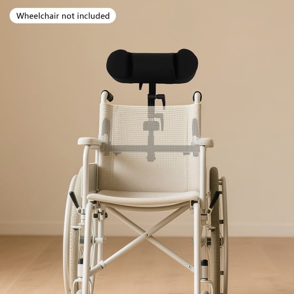 Wheelchair Headrest Neck Support, Wheelchair Headrest Cushion Head Support, Adjustable Wheelchair Headrest