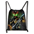 thumbnail image 1 of Bolsa con cordón Kamens Riders Anime String, bolsa de gimnasio para natación, 1 of 1