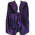 thumbnail image 2 of Women's Shawl Vintage Jacquard Paisley Pashmina Special Occasion Wrap Evening Scarf Double Sided Stole, 2 of 7