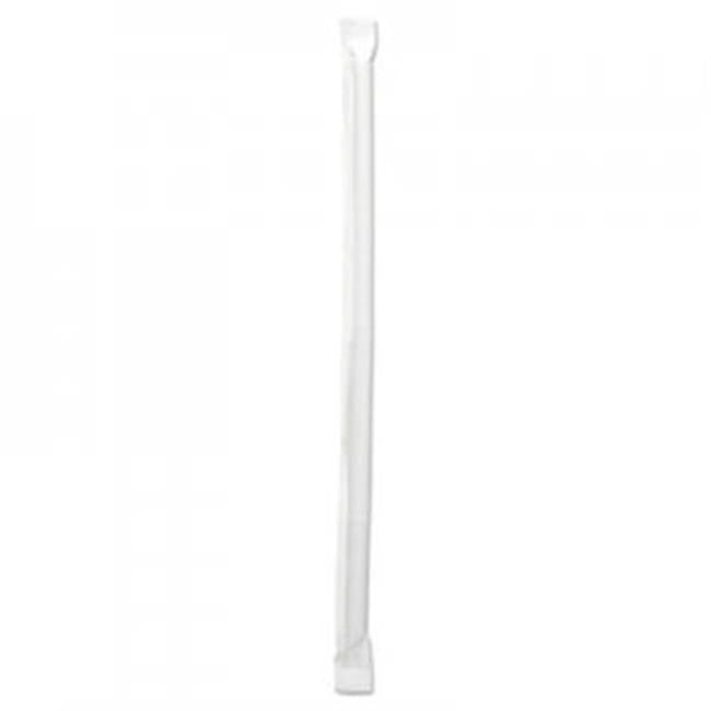 PLASTIC DRINKING STRAWS WRAPPED Case of 2000 green STARBUCKS SOLO 5.75" 