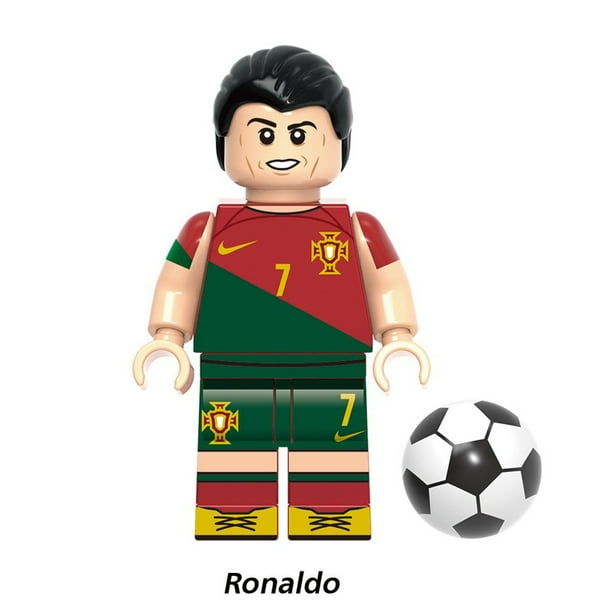 CR7 Cristiano Ronaldo Football Star Mini Figuras De Bloques De Construcción Para Niños Juguetes