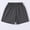 Gray, variant on SDNall Boys and Girls Pull-On Athletic Shorts, Solid Elastic Side Slip Pocket Short Pants for Kids, Casual Bottoms for Sports Ages 5-15