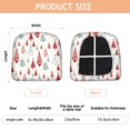 thumbnail image 3 of Multicolor Christmas Tree Seat Covers for Dining Room Chairs Set Of 4,Stretch Printed Washable Chair Seat Cover with Elastic Ties and Button,Removable Waterproof Couch Cushion Covers, 3 of 6