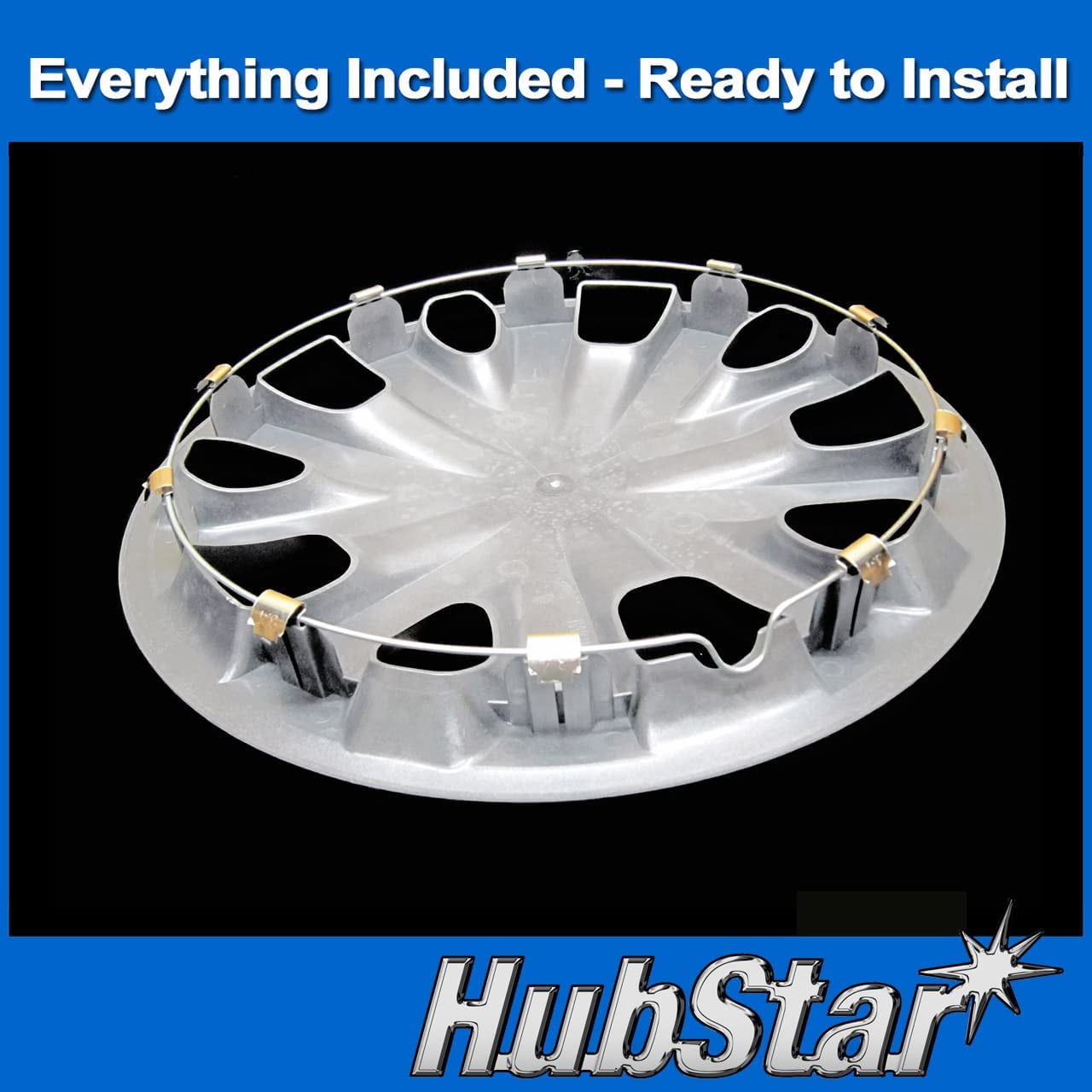 CWC Hubcap for Nissan Versa 2012-2019 - Carolina Wheel Cover Premium Replica 15 (single hubcap)