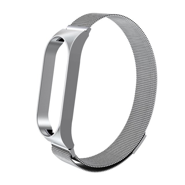 Adecuado para pulsera de mijo 7 correa magnética mijo 5 6 generación pulsera inteligente de acero inoxidable de metal