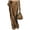 Brown, variant on Satin Skirts for Women, High Rise Elastic Waist Side Split Maxi-Length, Fall Elegant Cocktail Evening Party Skirt S-XXL