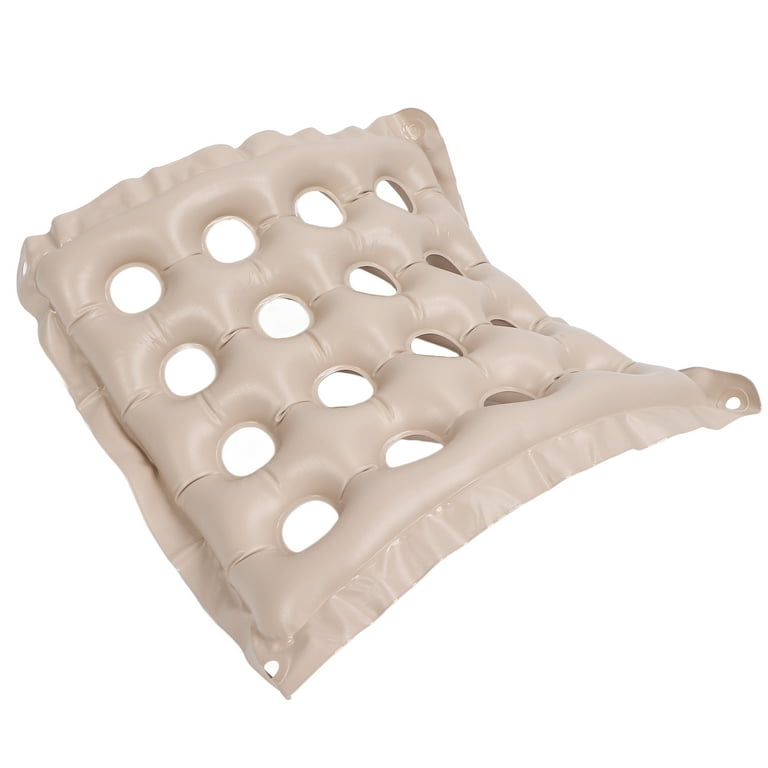 Travel Seat Cushion, Comfortable Elastic 16 Holes Thickened Inflatable Seat  Cushion Breathable For Travel 
