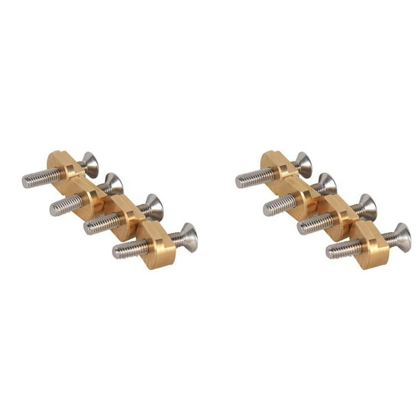 8 PCS FoilMount Size M6 and 4 Pcs Hydrofoil Screw Mounting TNuts for