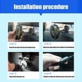 thumbnail image 2 of Car Fan 12V Electric Fan For Rear Seats Car 3 Adjustable Wind Speeds Cooling Fan, 2 of 11