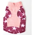 thumbnail image 5 of STGRGFHY Pet Dogs Fleece Sweater Puppy Winter Vest Coat Warm Jacket for Small Dogs,Pet Dog Cat Villus Warm Vest Puppy Doggy Apparel Clothing,Pink stars S, 5 of 8