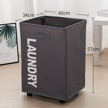 Seville Classics Commercial Heavy-Duty Canvas Laundry Hamper with ...