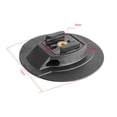 thumbnail image 3 of 1PCS camera surfboard bracket, PVC sports camera adhesive bracket surfboard action camera bracket adhesive base camera stabilization tool black supplies, 3 of 5
