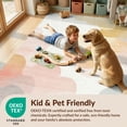 thumbnail image 4 of Design&I 2'x3' Washable Throw Rug Low Profile Daily Traffic Ready Accent Abstract Watercolor Rgu Plush Pastel Gradient Large Classroom for Hallway, Laundry Room, 4 of 7