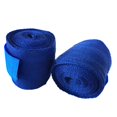thumbnail image 4 of Greeniant 2,5 M algodón Kick Boxing Wraps vendaje Unisex Sanda Taekwondo Muay Thai Guantes MMA muñequeras proteger boxeo Handwraps Boxeo Azul Greeniant HW4735-02, 4 of 5