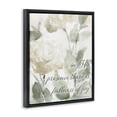 thumbnail image 2 of Stupell Industries Farmhouse His Presence Floral Scripture Black Floating Frame Canvas Art, 25 x 31, by Lanie Loreth, 2 of 8