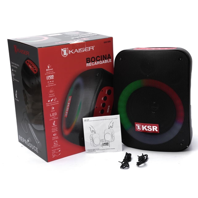 Bocina Bluetooth 6.5puLG Kaiser Ksw-5006 Recargable Usb Fm Kaiser KSW-5006