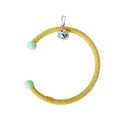 thumbnail image 2 of Cheers.US Rope Swing Bird Toy, Small or Medium-Sized Parrot Toy Pure Natural Colorful Rope Cage Parrot Chewing Toy, 2 of 7