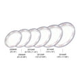 thumbnail image 3 of Excellante Rose Melamine Dinnerware Collection 9 7/8" x 7 1/4" Platter, Comes in Dozen, 3 of 3
