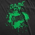 thumbnail image 2 of Mens Funny T Shirts Game On Sarcastic Video Games Graphic Novelty Tee for Men Graphic Tees, 2 of 9