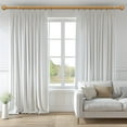 thumbnail image 6 of Yokila Farmhouse Brown Curtain Rods for Windows 36 to 150 Inches Adjustable Length Heavy Duty 1" Diameter Single Window Curtain Rod with Decorative Finials for Living Room Bedroom Dining Room Kitchen, 6 of 12