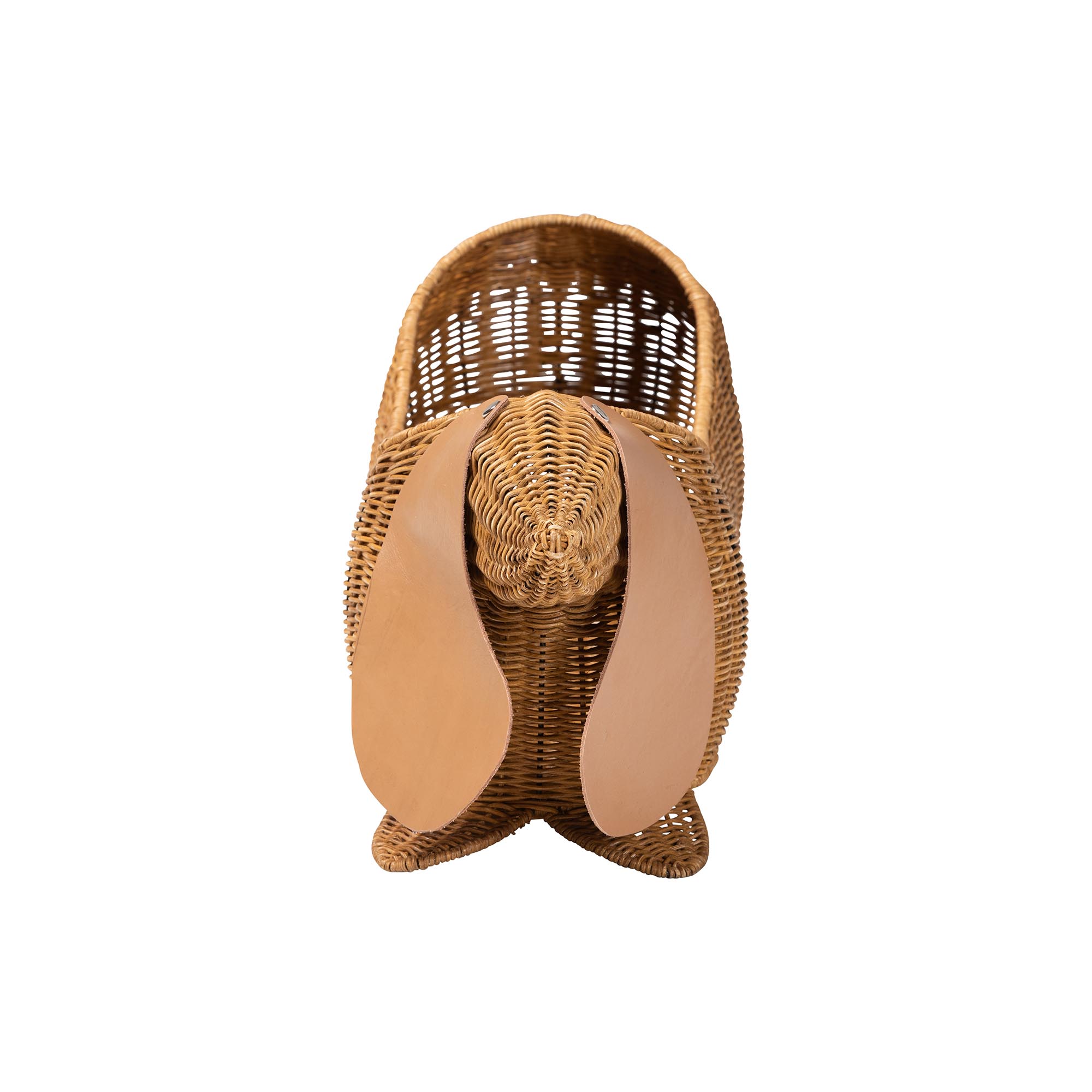 bali & pari Daffodil Boho Storage Basket, Light Honey