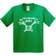 thumbnail image 3 of Inktastic Life Behind Bars Motorcycle Youth T-Shirt, 3 of 5
