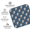 thumbnail image 3 of Lsque Space Puppy Pattern 4" Drink Coasters Set of 4, PVC Leather Absorbent Coasters, Table Coaster Set Decorative Coffee Cup Coasters Housewarming Gift -Square, 3 of 6