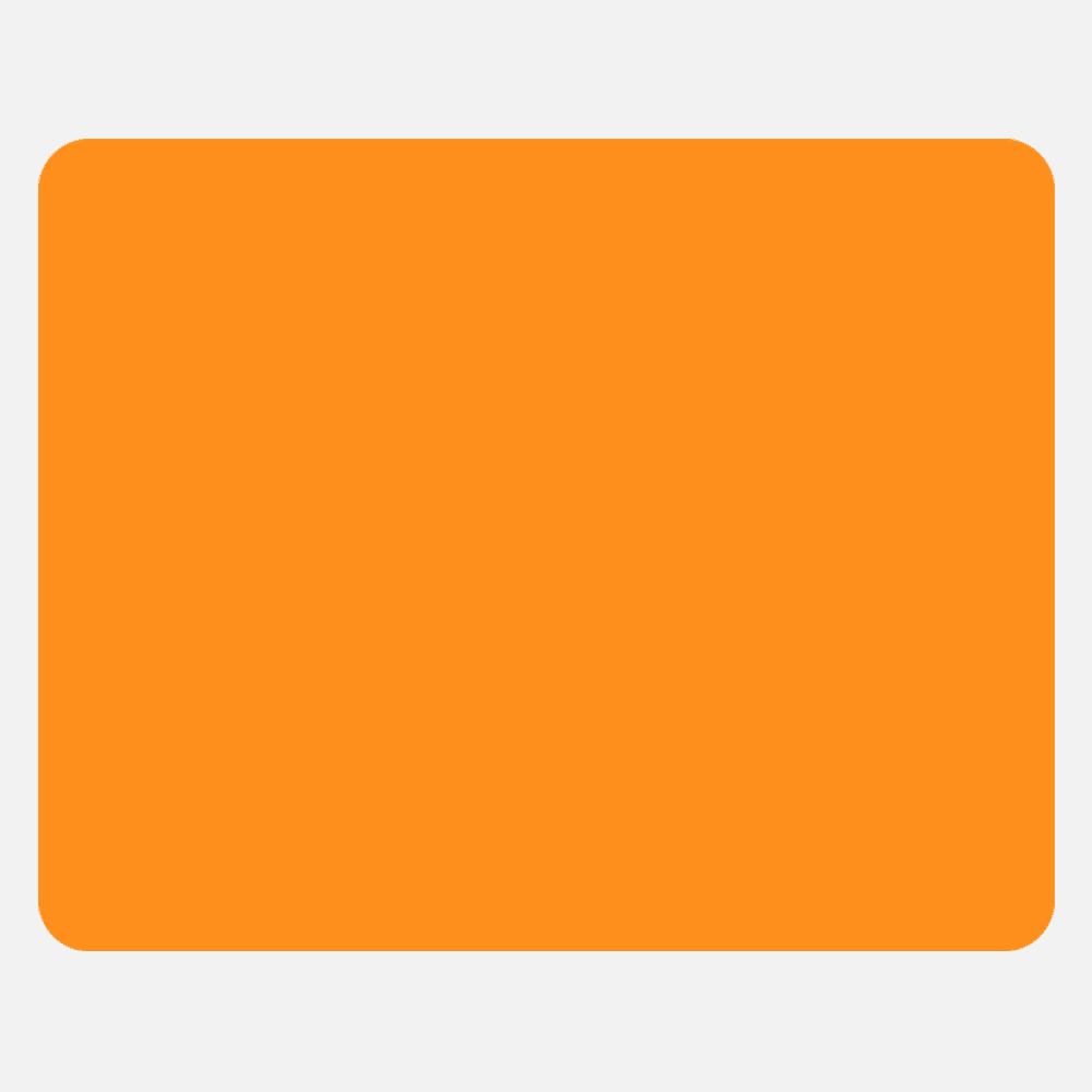 JAM Paper Standard Label Rolls, Rectangle, 2 x 2 1/2, Neon Orange, 125 Labels/Roll