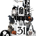 thumbnail image 2 of teapwant Halloween Party Tray 9 Piece Set Ghostly For Trick Or Night, 2 of 5