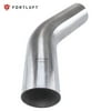 FORTLUFT Universal Mandrel Exhaust Bend Pipe 45 Degree Stainless Steel 2.25''/57mm