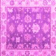 thumbnail image 1 of Ahgly Company Indoor Square Oriental Pink Traditional Area Rugs, 8' Square, 1 of 4