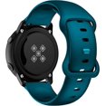 thumbnail image 2 of Bands Compatible with samsung galaxy watch 4 band 40mm/44mm and samsung Active 2 Bands 40mm/44mm,20mm Silicone watch band for Galaxy Watch 3 41mm/Gala, 2 of 4