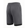 thumbnail image 3 of EOYWHK Golf Shorts with Pockets Elastic Waist Drawstring Mens Golf Shorts Soft Lightweight Breathable Casual Activewear for Men Gray, Size L, 3 of 8