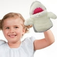 thumbnail image 4 of MasteelfCA Shark Hand Puppet Funny Plush Hand Puppet Toy Lovely Cartoon Hand Puppet, 4 of 8