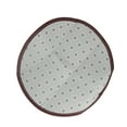 thumbnail image 3 of Xingzhi Soft Shaggy Area Round Rug Living Room Carpet Round Rug Living Bedroom Floor Mat Carpet Coffee 0.4m 1Set, 3 of 6