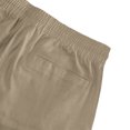 thumbnail image 4 of WTOBBY Men's Summer Loose Fit Cargo Shorts with Multiple Pockets, Casual Sports Beach Pants for Outdoor Adventures and Daily Wear ,Khaki M, 4 of 5