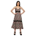 thumbnail image 1 of Moomaya Robe Maxi Sans Manches à Bretelles Spaghetti Ajustables pour Femmes Grande Taille, 1 of 6