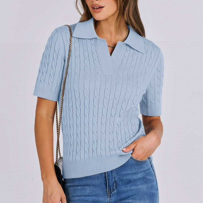 【MODERNIF】Load Cable Short Sleeve Knit Sf1f0a0b5732f4a1faa45237cefd79